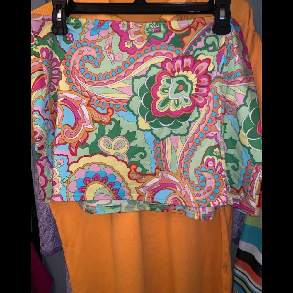 New LANDS END Sz8 Womens/Teens Coverup Skirt